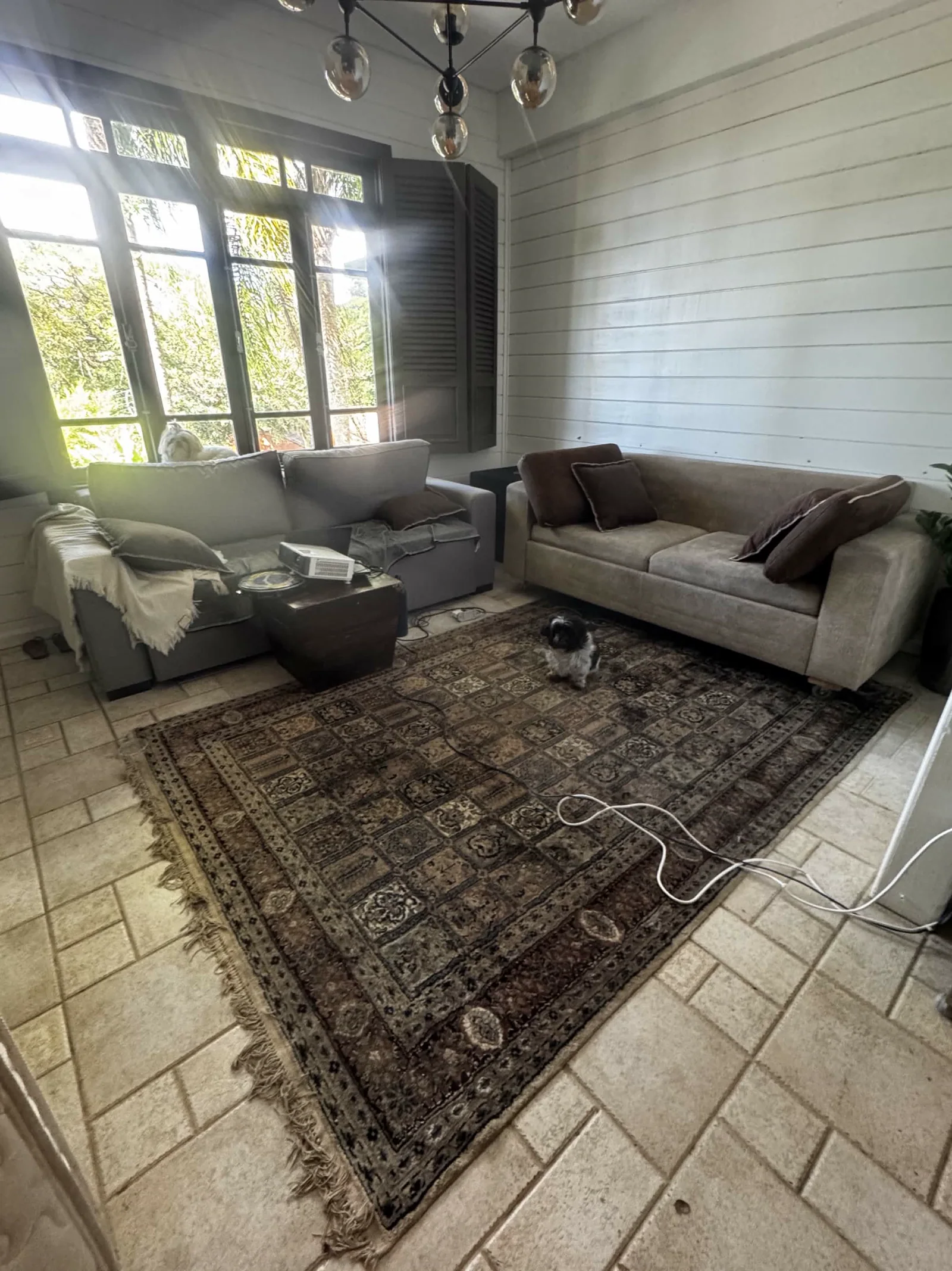 Antes — Sala de estar